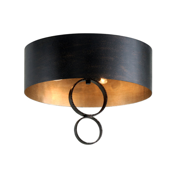 Troy Lighting - C7230 - Four Light Semi-Flush Mount - Rivington - Charred Copper from Lighting & Bulbs Unlimited in Charlotte, NC