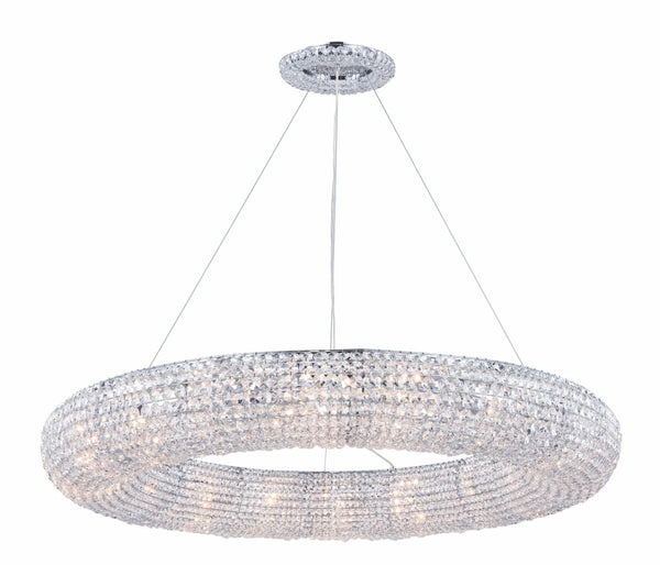 Elegant Lighting - 2114G41C/RC - 18 Light Chandelier - Paris - Chrome from Lighting & Bulbs Unlimited in Charlotte, NC