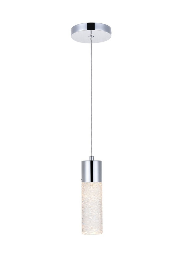 Elegant Lighting - 5200D4C - LED Pendant - Constellation - Chrome from Lighting & Bulbs Unlimited in Charlotte, NC