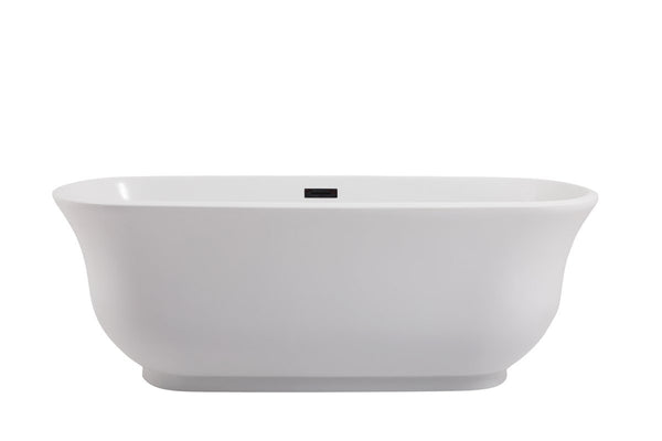 Elegant Lighting - BT10267GW - Bathtub - Coralie - Glossy White from Lighting & Bulbs Unlimited in Charlotte, NC