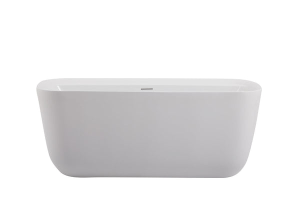 Elegant Lighting - BT10559GW - Bathtub - Calum - Glossy White from Lighting & Bulbs Unlimited in Charlotte, NC