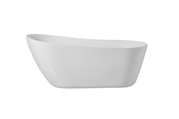 Elegant Lighting - BT10867GW - Bathtub - Chantal - Glossy White from Lighting & Bulbs Unlimited in Charlotte, NC