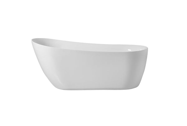 Elegant Lighting - BT10870GW - Bathtub - Chantal - Glossy White from Lighting & Bulbs Unlimited in Charlotte, NC