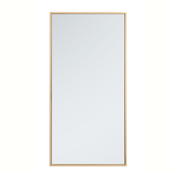 Elegant Lighting - MR41836BR - Mirror - Monet - Brass from Lighting & Bulbs Unlimited in Charlotte, NC