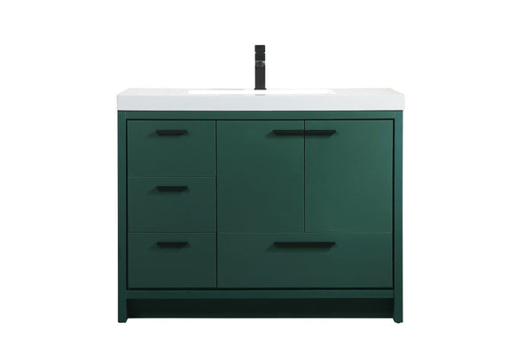 Elegant Lighting - VF46042MGN - Bathroom Vanity Set - Wyatt - Green from Lighting & Bulbs Unlimited in Charlotte, NC