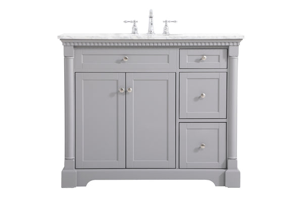 Elegant Lighting - VF53042GR - Bathroom Vanity Set - Clarence - Grey from Lighting & Bulbs Unlimited in Charlotte, NC