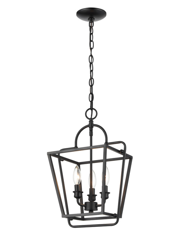 Millennium - 3236-MB - Three Light Pendant - Matte Black from Lighting & Bulbs Unlimited in Charlotte, NC