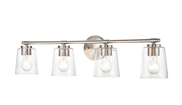 Millennium - 8114-BN - Four Light Vanity - Brushed Nickel from Lighting & Bulbs Unlimited in Charlotte, NC