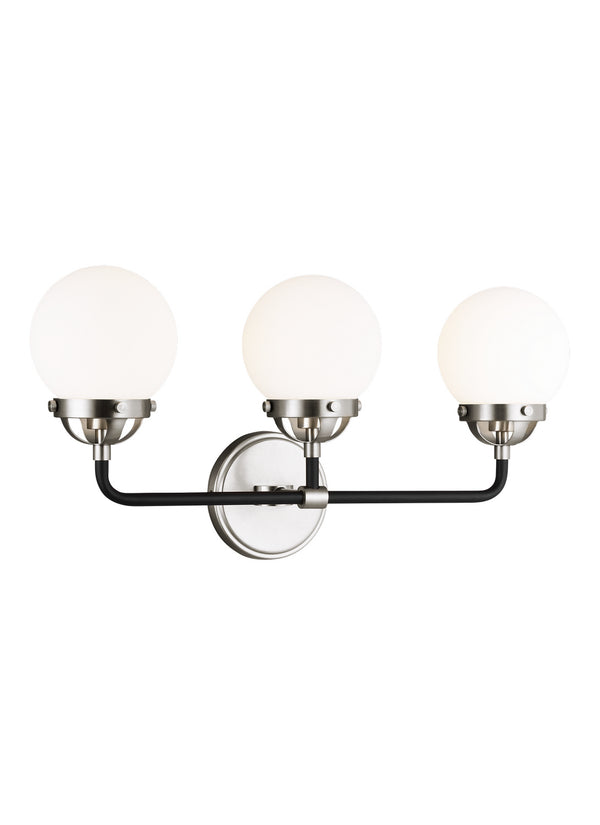 Visual Comfort Studio - 4487903-962 - Three Light Wall / Bath - Cafe - Brushed Nickel from Lighting & Bulbs Unlimited in Charlotte, NC