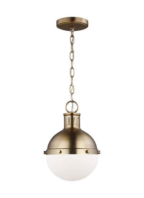 Visual Comfort Studio - 6177101-848 - One Light Mini Pendant - Hanks - Satin Brass from Lighting & Bulbs Unlimited in Charlotte, NC