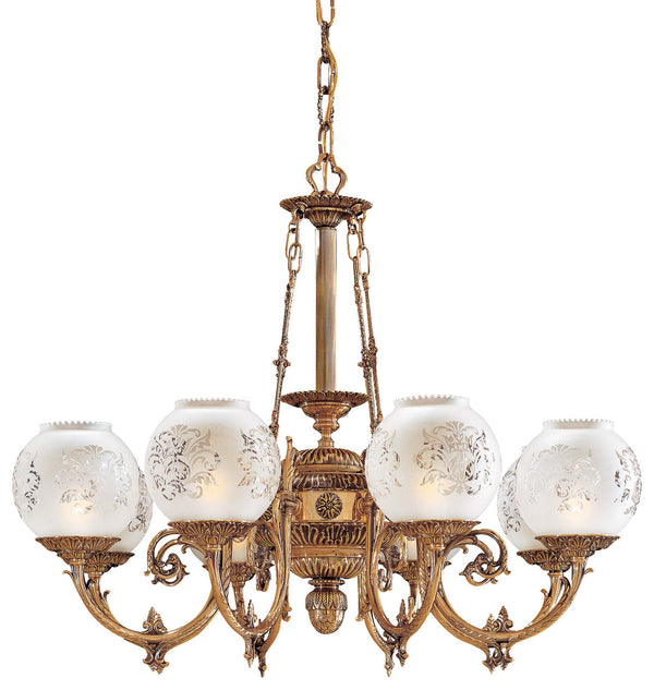 Metropolitan - N801908 - Eight Light Chandelier - Metropolitan - Antique Classic Brass from Lighting & Bulbs Unlimited in Charlotte, NC
