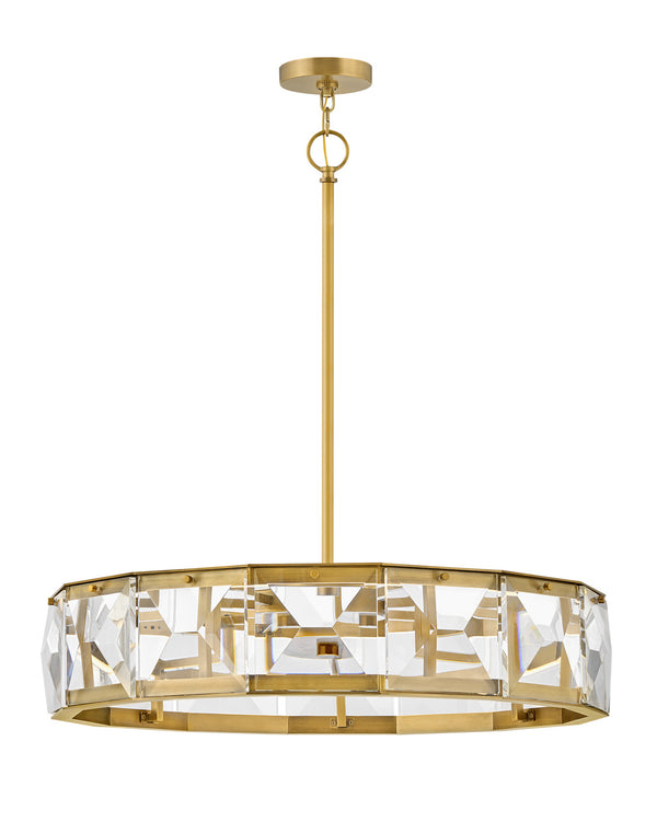Fredrick Ramond - FR30105HBR - LED Chandelier - Jolie - Heritage Brass from Lighting & Bulbs Unlimited in Charlotte, NC