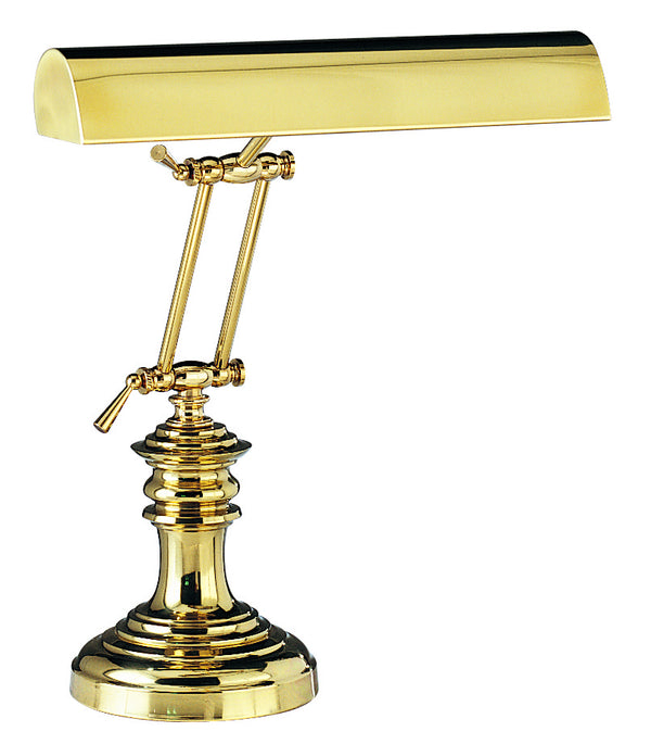 Two Light Piano/Desk Lamp from the Piano/Desk Collection in Polished Brass Finish by House of Troy