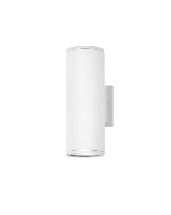 Hinkley - 13594SW-LL - LED Wall Mount - Silo - Satin White from Lighting & Bulbs Unlimited in Charlotte, NC