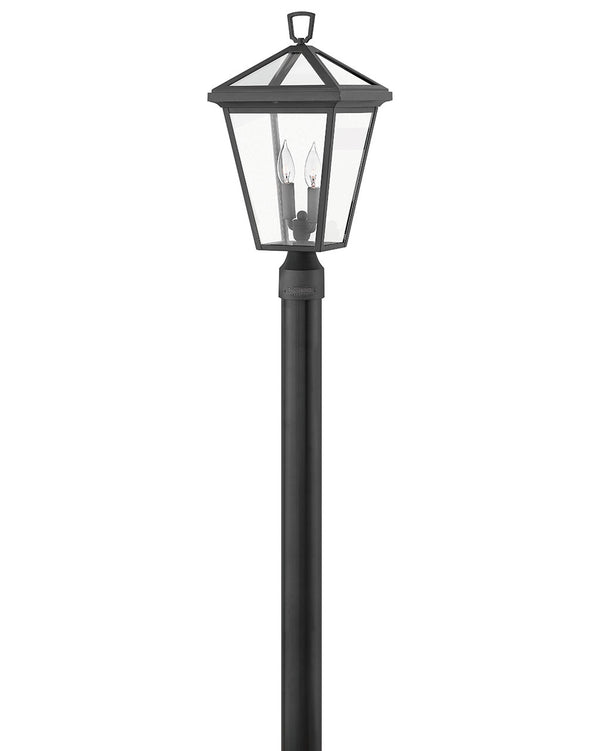 Hinkley - 2561MB-LV - LED Post Top or Pier Mount Lantern - Alford Place - Museum Black from Lighting & Bulbs Unlimited in Charlotte, NC