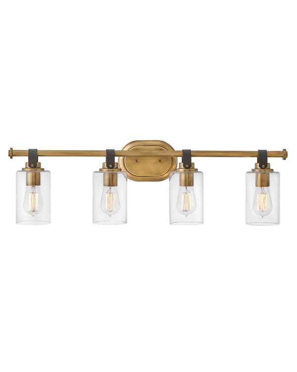 Hinkley - 52884HB - LED Vanity - Halstead - Heritage Brass from Lighting & Bulbs Unlimited in Charlotte, NC