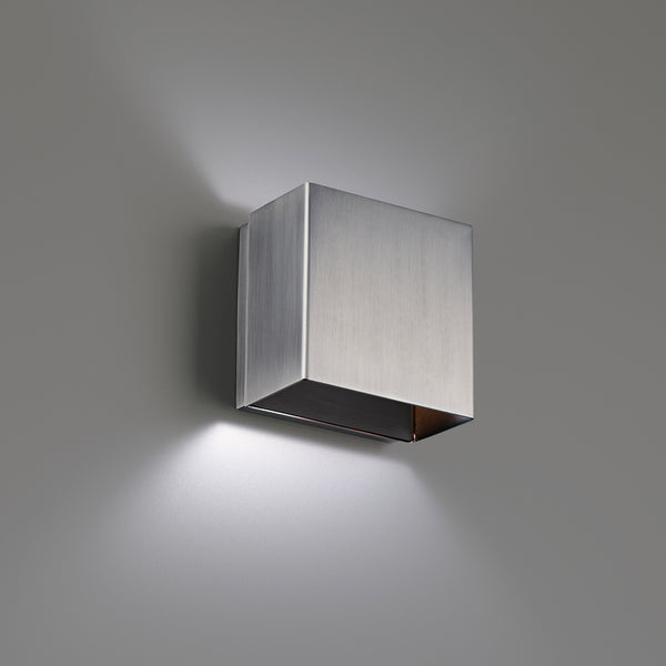 W.A.C. Lighting - WS-45105-30-BN - LED Wall Sconce - Boxi - Brushed Nickel from Lighting & Bulbs Unlimited in Charlotte, NC