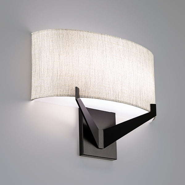 W.A.C. Lighting - WS-47116-27-BK - LED Wall Sconce - Fitzgerald - Black from Lighting & Bulbs Unlimited in Charlotte, NC