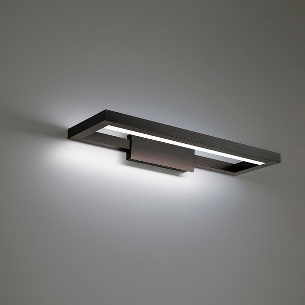 W.A.C. Lighting - WS-89128-35-BK - LED Bath - View - Black from Lighting & Bulbs Unlimited in Charlotte, NC