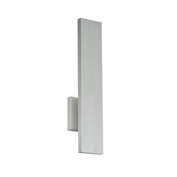 W.A.C. Lighting - WS-W29118-35-AL - LED Outdoor Wall Light - Stag - Brushed Aluminum from Lighting & Bulbs Unlimited in Charlotte, NC