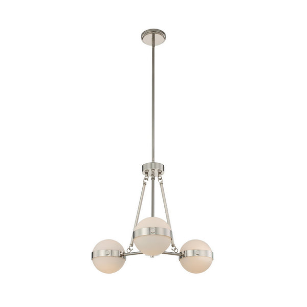 Kalco - 513971PN - LED Chandelier - Tacoma - Polished Nickel from Lighting & Bulbs Unlimited in Charlotte, NC