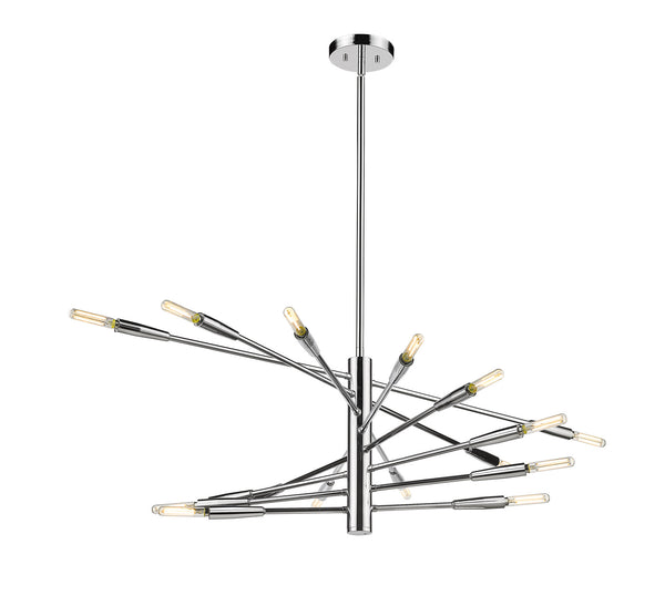 Z-Lite - 737-16CH - 16 Light Chandelier - Ascension - Chrome from Lighting & Bulbs Unlimited in Charlotte, NC