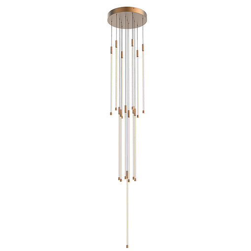 Kuzco Lighting - MP75127-BG - LED Pendant - Motif - Brushed Gold from Lighting & Bulbs Unlimited in Charlotte, NC