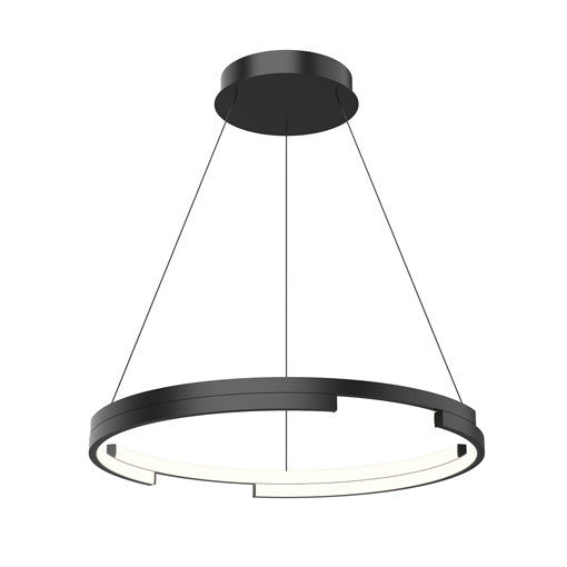 Kuzco Lighting - PD52724-BK - LED Pendant - Anello Minor - Black from Lighting & Bulbs Unlimited in Charlotte, NC