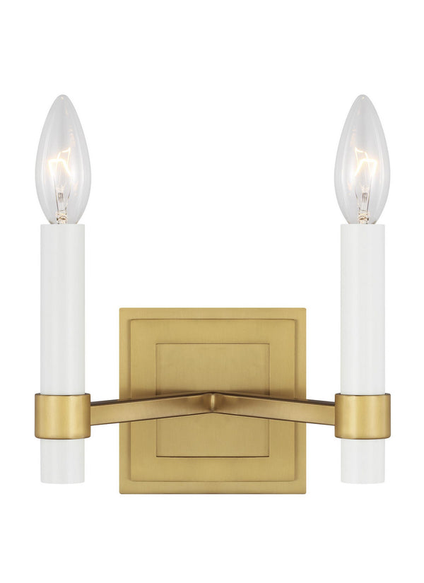 Visual Comfort Studio - CW1222BBS - Two Light Wall Sconce - Marston - Burnished Brass from Lighting & Bulbs Unlimited in Charlotte, NC