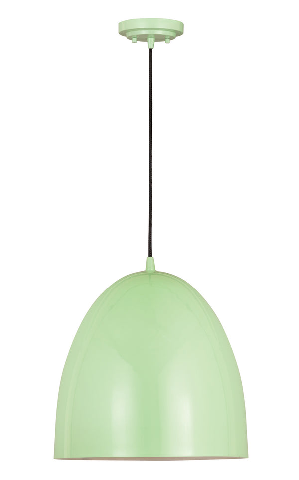 Z-Lite - 6012P19-MIN - Three Light Pendant - Z Studio Dome Pendant - Mint from Lighting & Bulbs Unlimited in Charlotte, NC