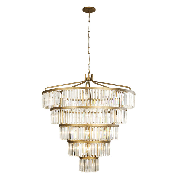 Varaluz - 297P25HG - 25 Light Pendant - Social Club - Havana Gold from Lighting & Bulbs Unlimited in Charlotte, NC