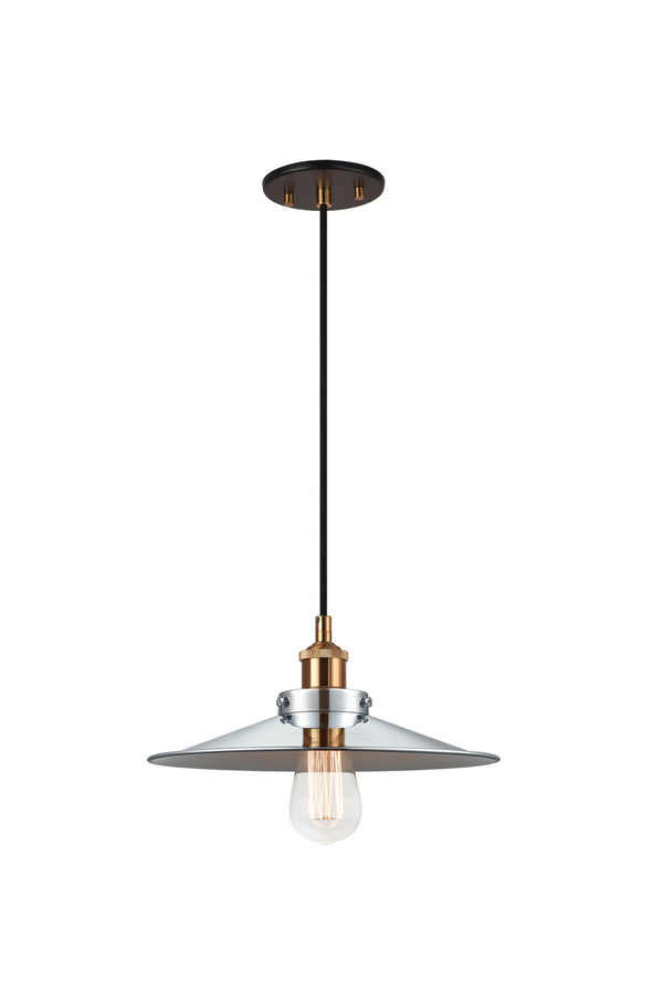 Matteo Lighting - C46112AGCH - One Light Pendant - Bulstrode'S Workshop - Aged Gold Brass from Lighting & Bulbs Unlimited in Charlotte, NC