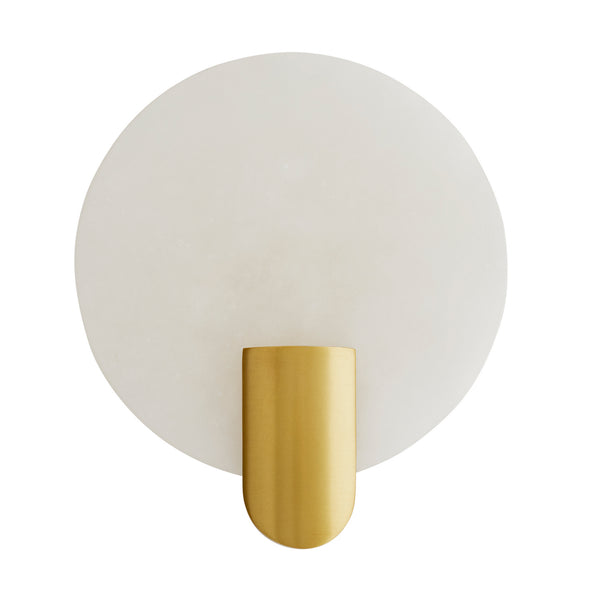 Arteriors - 49731 - One Light Wall Sconce - Halette - Antique Brass from Lighting & Bulbs Unlimited in Charlotte, NC