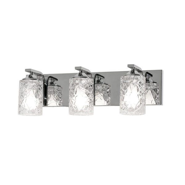 AFX Lighting - ABLV2407MBPC - Three Light Vanity - Annabel - Polished Chrome from Lighting & Bulbs Unlimited in Charlotte, NC