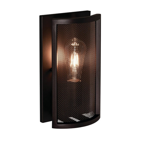 AFX Lighting - AUNS0611MBBZ - One Light Wall Sconce - Austin - Bronze from Lighting & Bulbs Unlimited in Charlotte, NC