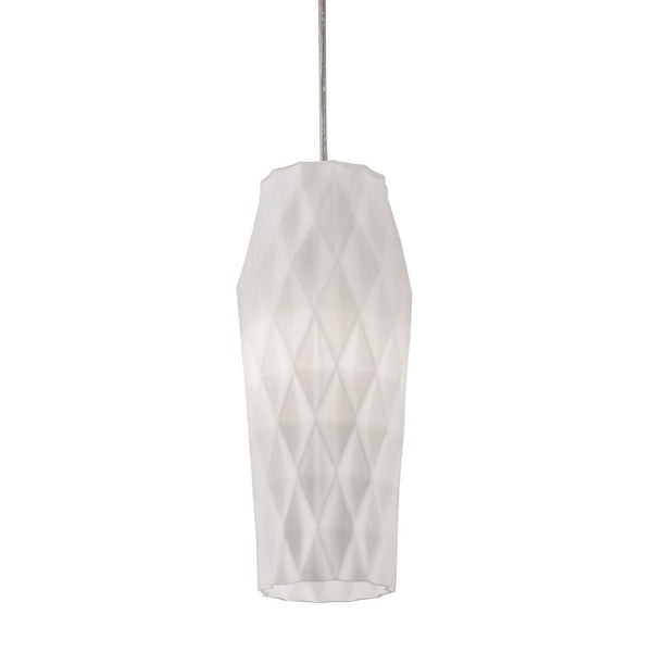 AFX Lighting - CNDP05MBWH - One Light Pendant - Candice - Satin Nickel from Lighting & Bulbs Unlimited in Charlotte, NC