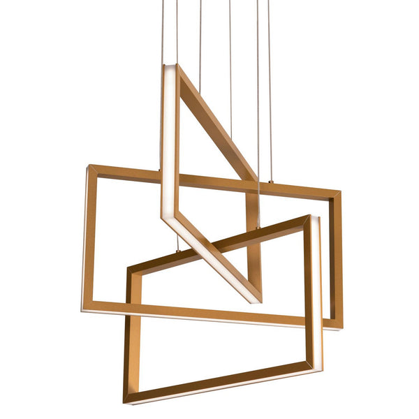 AFX Lighting - COLP24L30D1GD - LED Pendant - Cole - Gold from Lighting & Bulbs Unlimited in Charlotte, NC