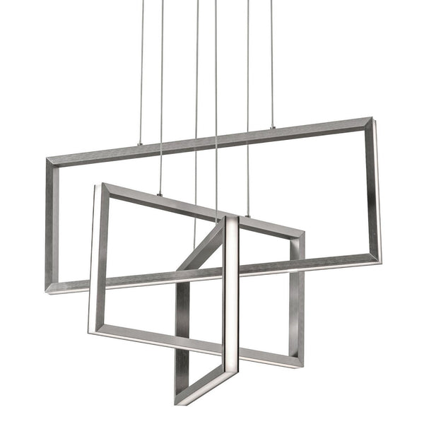 AFX Lighting - COLP24L30D1SN - LED Pendant - Cole - Satin Nickel from Lighting & Bulbs Unlimited in Charlotte, NC