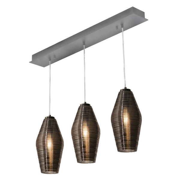 AFX Lighting - MLAP13SMLNR3 - Three Light Pendant - Mila - Satin Nickel from Lighting & Bulbs Unlimited in Charlotte, NC