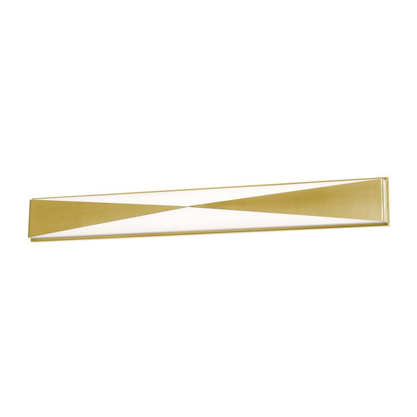 AFX Lighting - NVV5373600L30D1SB - LED Vanity - Novara - Satin Brass from Lighting & Bulbs Unlimited in Charlotte, NC