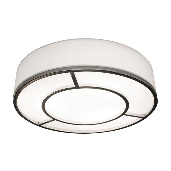 AFX Lighting - RVEF2032LAJUDSNLW-BB - LED Flush Mount - Reeves - Satin Nickel from Lighting & Bulbs Unlimited in Charlotte, NC