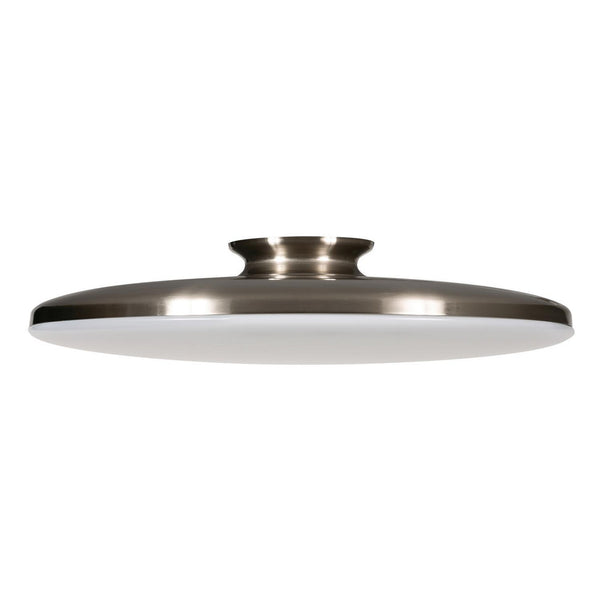 AFX Lighting - SKYF19LAJD1SN - LED Semi-Flush Mount - Skye - Satin Nickel from Lighting & Bulbs Unlimited in Charlotte, NC