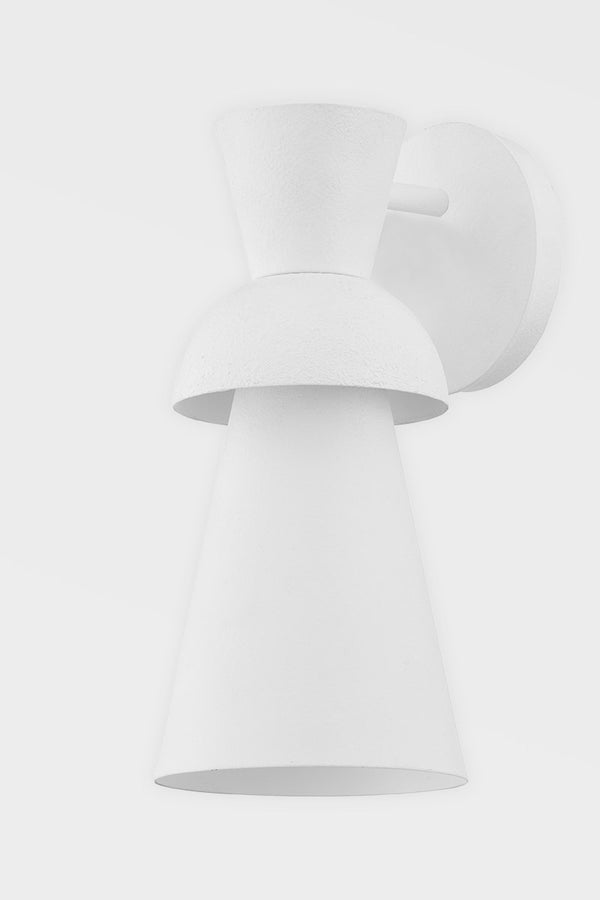 Troy Lighting - B7901-GSW - One Light Wall Sconce - Florence - Gesso White from Lighting & Bulbs Unlimited in Charlotte, NC