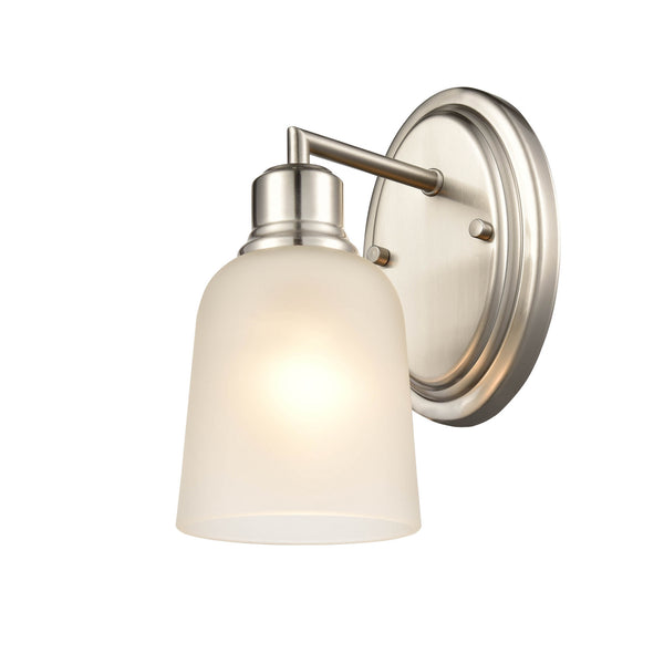 Millennium - 2801-BN - One Light Wall Sconce - Amberle - Brushed Nickel from Lighting & Bulbs Unlimited in Charlotte, NC