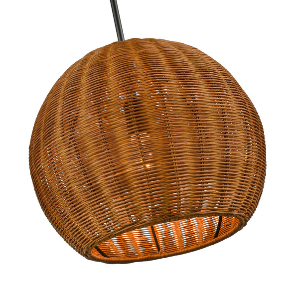 Millennium - 9024-NAT - One Light Pendant - Elise - Natural from Lighting & Bulbs Unlimited in Charlotte, NC