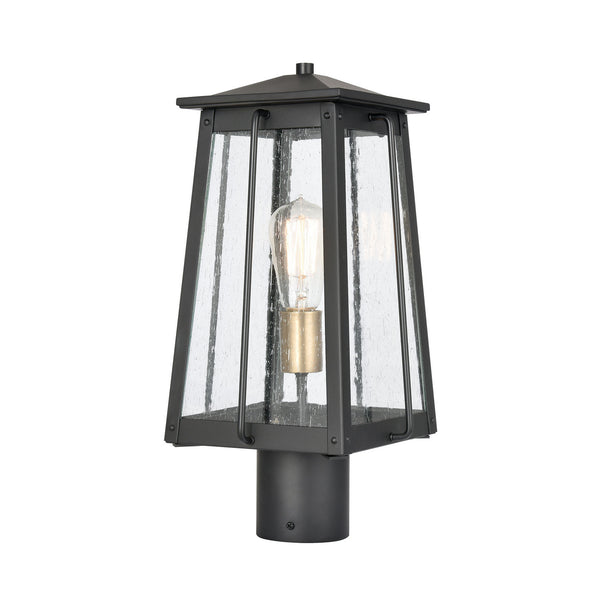 ELK Home - 83406/1 - Two Light Outdoor Post Mount - Kirkdale - Matte Black from Lighting & Bulbs Unlimited in Charlotte, NC