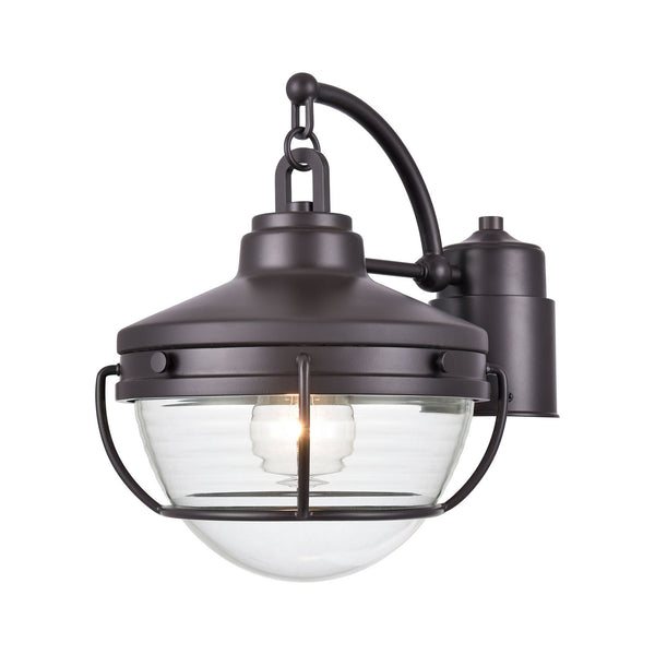 ELK Home - 83436/1 - One Light Outdoor Post Mount - Eastport - Oil Rubbed Bronze from Lighting & Bulbs Unlimited in Charlotte, NC