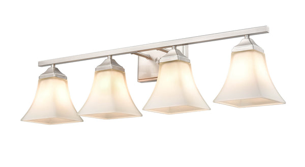 Millennium - 4504-BN - Four Light Vanity - Brushed Nickel from Lighting & Bulbs Unlimited in Charlotte, NC