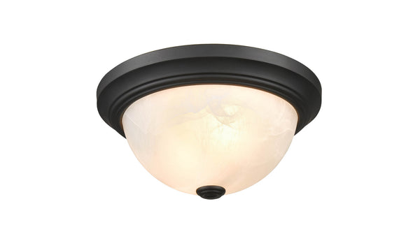 Millennium - 4601-MB - Two Light Flushmount - Matte Black from Lighting & Bulbs Unlimited in Charlotte, NC