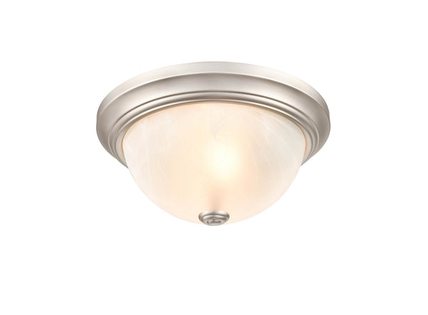 Millennium - 4601-SN - Two Light Flushmount - Satin Nickel from Lighting & Bulbs Unlimited in Charlotte, NC